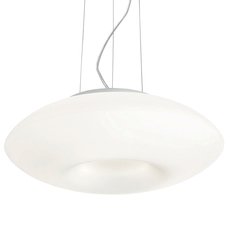 Светильник с арматурой никеля цвета, плафонами белого цвета Ideal Lux GLORY SP3 D50