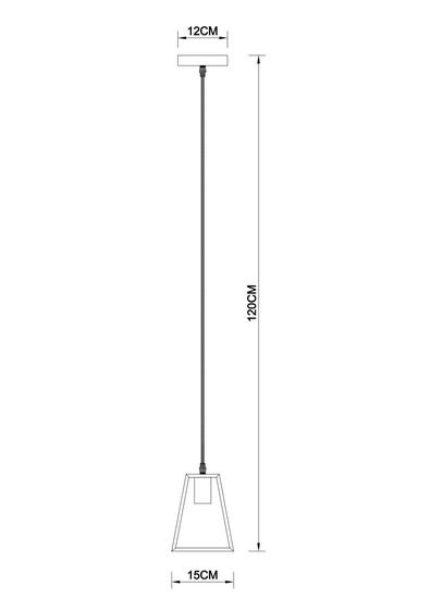 Podvesnoy svetilnik arte lamp brussels a8030sp 1bk 1