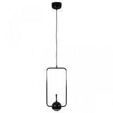 Светильник с металлическими плафонами чёрного цвета Loft IT 8140-A