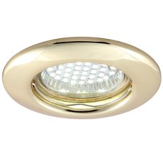 Точечный светильник с арматурой золотого цвета Arte Lamp A1203PL-1GO
