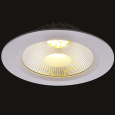 Точечный светильник с арматурой белого цвета, стеклянными плафонами Arte Lamp A2415PL-1WH