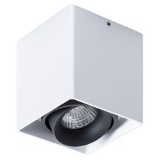 Точечный светильник с плафонами чёрного цвета Arte Lamp A5654PL-1WH