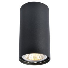 Точечный светильник с арматурой чёрного цвета Arte Lamp A1516PL-1BK