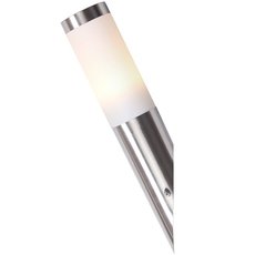 Светильник для уличного освещения с плафонами белого цвета Arte Lamp A3157AL-1SS