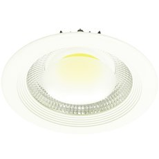Точечный светильник с арматурой белого цвета, плафонами прозрачного цвета Arte Lamp A6420PL-1WH