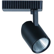 Шинная система с арматурой чёрного цвета, металлическими плафонами Arte Lamp A3607PL-1BK