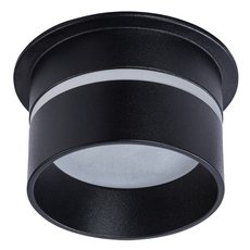 Точечный светильник с арматурой чёрного цвета, металлическими плафонами Arte Lamp A2164PL-1BK