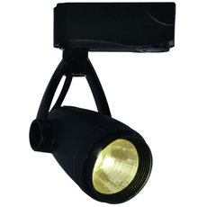 Шинная система с арматурой чёрного цвета, металлическими плафонами Arte Lamp A5910PL-1BK