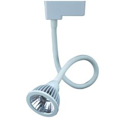 Шинная система с металлическими плафонами белого цвета Arte Lamp A4107PL-1WH