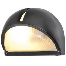 Светильник для уличного освещения с арматурой чёрного цвета, плафонами прозрачного цвета Arte Lamp A2801AL-1BK