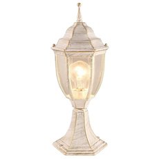 Светильник для уличного освещения с арматурой цвета белое золото Arte Lamp A3151FN-1WG