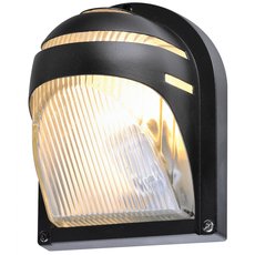 Светильник для уличного освещения с плафонами прозрачного цвета Arte Lamp A2802AL-1BK