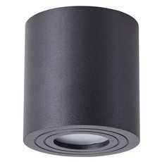 Точечный светильник с металлическими плафонами чёрного цвета Arte Lamp A1460PL-1BK