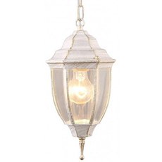 Светильник для уличного освещения с арматурой цвета белое золото Arte Lamp A3151SO-1WG