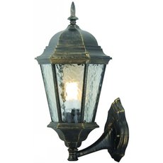 Светильник для уличного освещения с плафонами прозрачного цвета Arte Lamp A1201AL-1BN