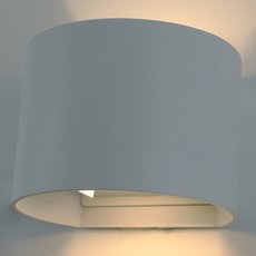 Светильник для уличного освещения с плафонами белого цвета Arte Lamp A1415AL-1WH