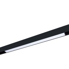 Шинная система с металлическими плафонами чёрного цвета Arte Lamp A4632PL-1BK