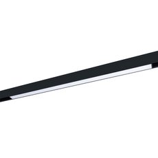 Шинная система с металлическими плафонами чёрного цвета Arte Lamp A4633PL-1BK
