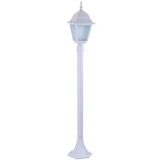 Светильник для уличного освещения с стеклянными плафонами неокрашенного цвета Arte Lamp A1016PA-1WH