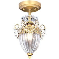 Точечный светильник с арматурой латуни цвета Arte Lamp A4410PL-1SR