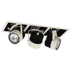 Точечный светильник с плафонами белого цвета Donolux DL18601/03WW-SQ