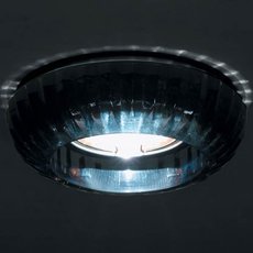 Точечный светильник с арматурой хрома цвета, стеклянными плафонами Donolux DL139CH/Gray