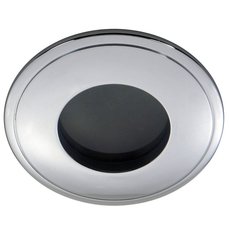 Точечный светильник с арматурой хрома цвета, стеклянными плафонами Donolux N1515-CH