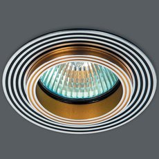 Точечный светильник с арматурой алюминия цвета, плафонами алюминия цвета Donolux N1535-B/SG