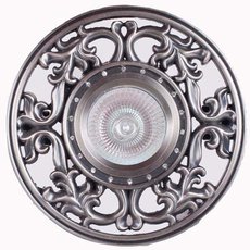 Точечный светильник с арматурой серебряного цвета, плафонами серебряного цвета Donolux N1565-Antique silver