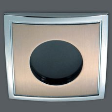 Точечный светильник с арматурой хрома цвета, плафонами прозрачного цвета Donolux SN1517-NM/CH