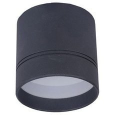 Точечный светильник с арматурой чёрного цвета Donolux DL18484/WW-Black R