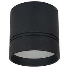 Точечный светильник с арматурой чёрного цвета Donolux DL18482/WW-Black R