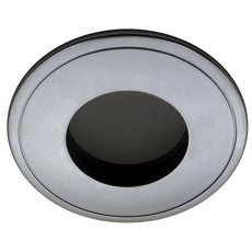 Точечный светильник с арматурой хрома цвета, плафонами прозрачного цвета Donolux N1515-MC