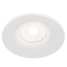 Точечный светильник с плафонами белого цвета Maytoni DL041-01W