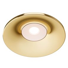 Точечный светильник с арматурой золотого цвета, плафонами золотого цвета Maytoni DL041-01G