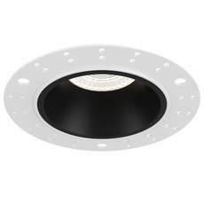 Точечный светильник с арматурой белого цвета, плафонами чёрного цвета Maytoni DL051-2B