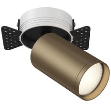 Точечный светильник с металлическими плафонами Maytoni C058CL-1BBZ