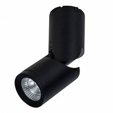 Точечный светильник с металлическими плафонами чёрного цвета Maytoni C019CW-01B