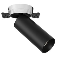 Точечный светильник с арматурой чёрного цвета, плафонами чёрного цвета Maytoni C057CL-L12B4KW