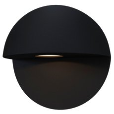 Светильник для уличного освещения с арматурой чёрного цвета, плафонами чёрного цвета Maytoni O033WL-L7B3K