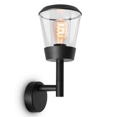 Светильник для уличного освещения с арматурой чёрного цвета, пластиковыми плафонами Maytoni O039WL-01B