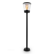 Светильник для уличного освещения с арматурой чёрного цвета, пластиковыми плафонами Maytoni O039FL-01B