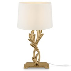 Настольная лампа с арматурой золотого цвета, текстильными плафонами Maytoni Z004TL-01G