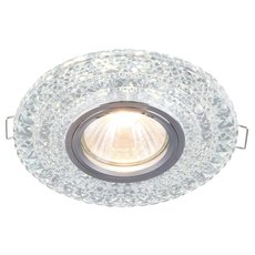 Точечный светильник с плафонами прозрачного цвета Maytoni DL295-5-3W-WC