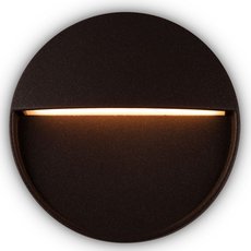 Светильник для уличного освещения с арматурой коричневого цвета, металлическими плафонами Maytoni O046SL-L4BR3K