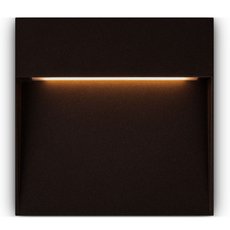 Светильник для уличного освещения с металлическими плафонами коричневого цвета Maytoni O047SL-L7BR3K