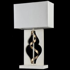 Настольная лампа с арматурой белого цвета, плафонами белого цвета Maytoni ARM010-11-W
