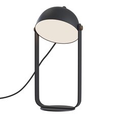 Настольная лампа с арматурой чёрного цвета, металлическими плафонами Maytoni MOD047TL-L5B3K