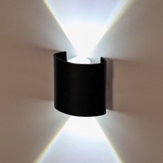 Светильник для уличного освещения с металлическими плафонами IMEX IL.0014.0001-2 BK