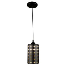 Светильник с арматурой чёрного цвета, стеклянными плафонами IMEX MD.3943-1-P BK